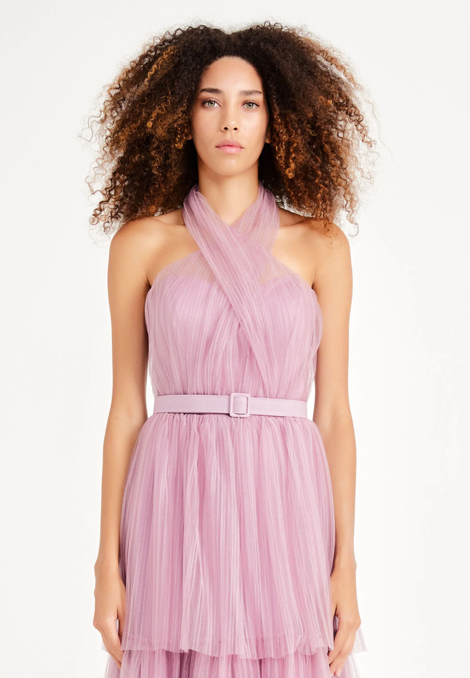 Sleeveless Maxi Tulle A - Line Regular Prom Dress brq1236 - Image 8