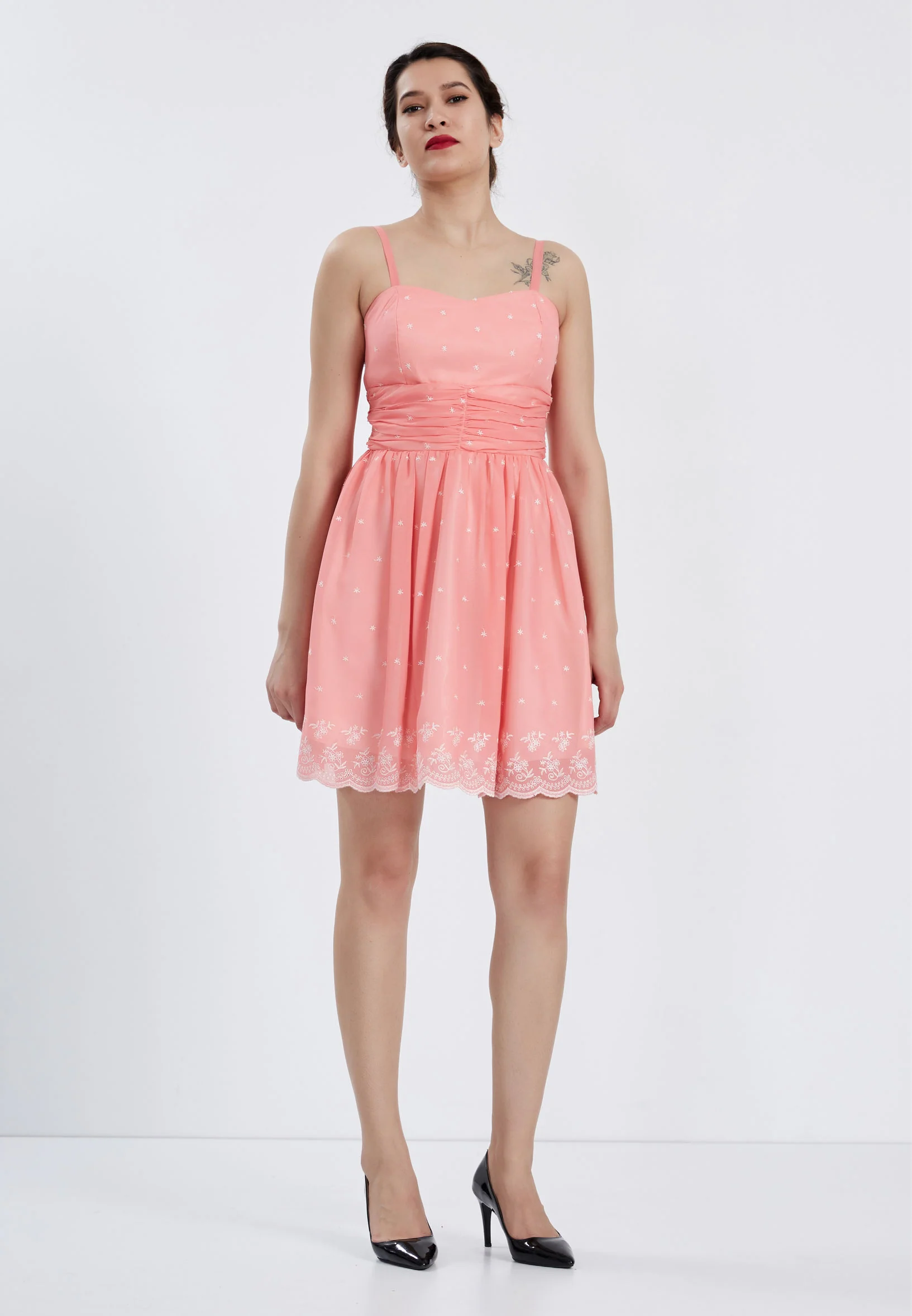 Sleeveless Mini Chiffon Column Regular Casual Dress bdr2148143 - Image 5