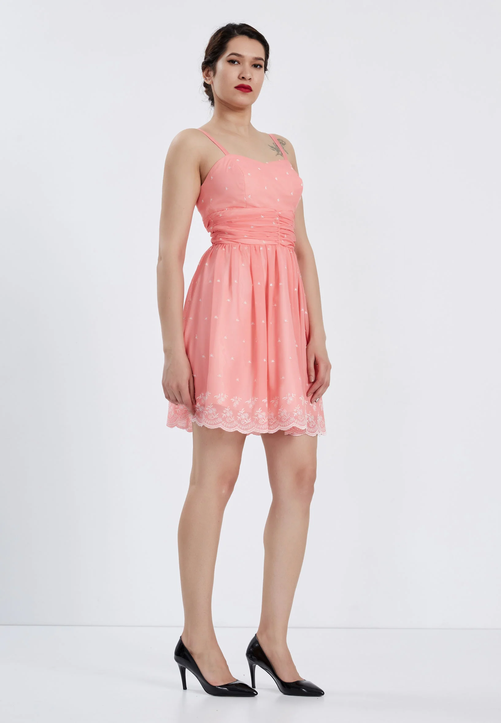 Sleeveless Mini Chiffon Column Regular Casual Dress bdr2148143 - Image 7