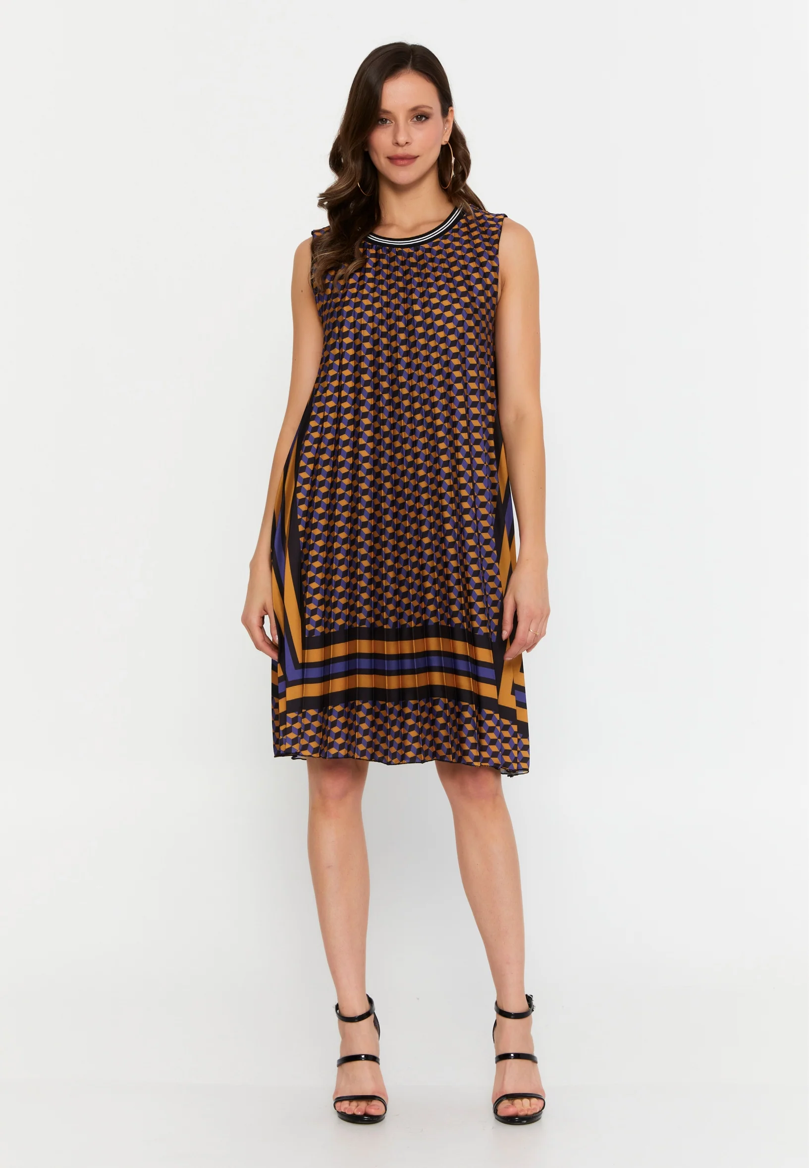 Sleeveless Mini Satin Column Regular Casual Dress sea3466 - Image 13