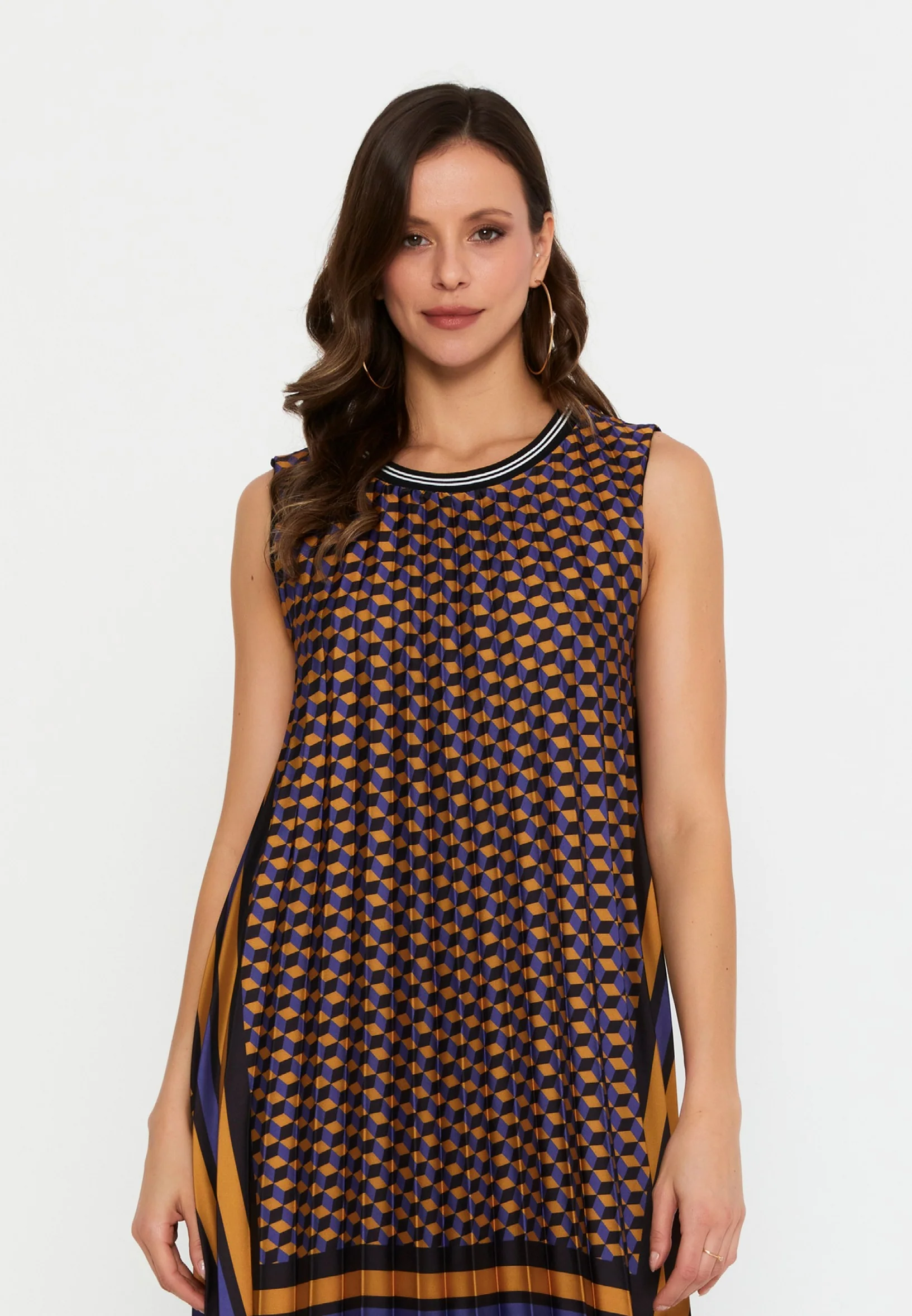 Sleeveless Mini Satin Column Regular Casual Dress sea3466 - Image 16