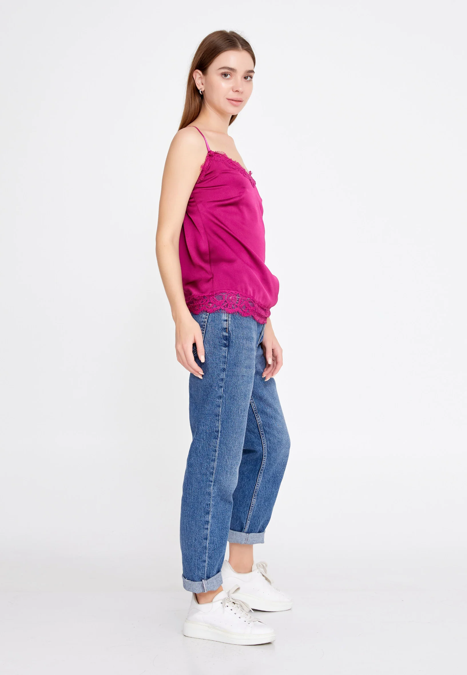 Sleeveless Solid Color Regular Blouse qml21y4557 - Image 4