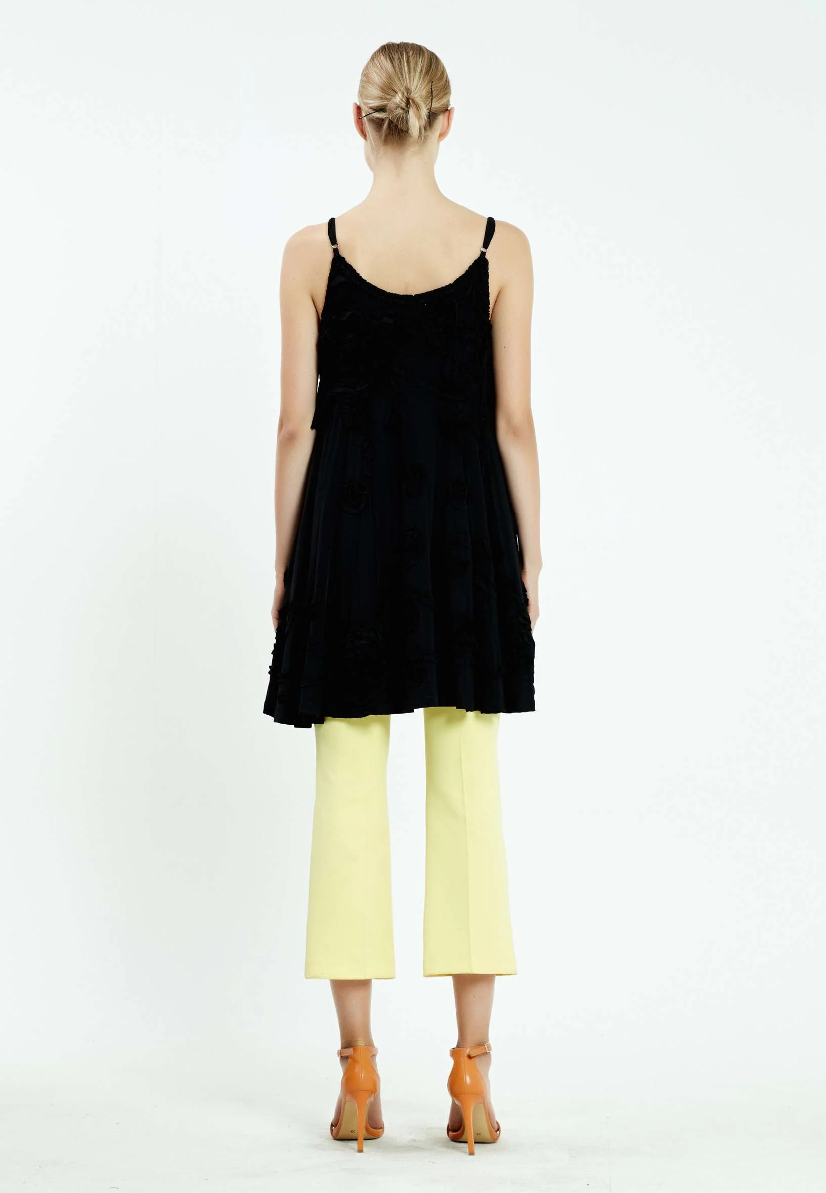 Sleeveless Solid Color Regular Blouse ser13273 - Image 4