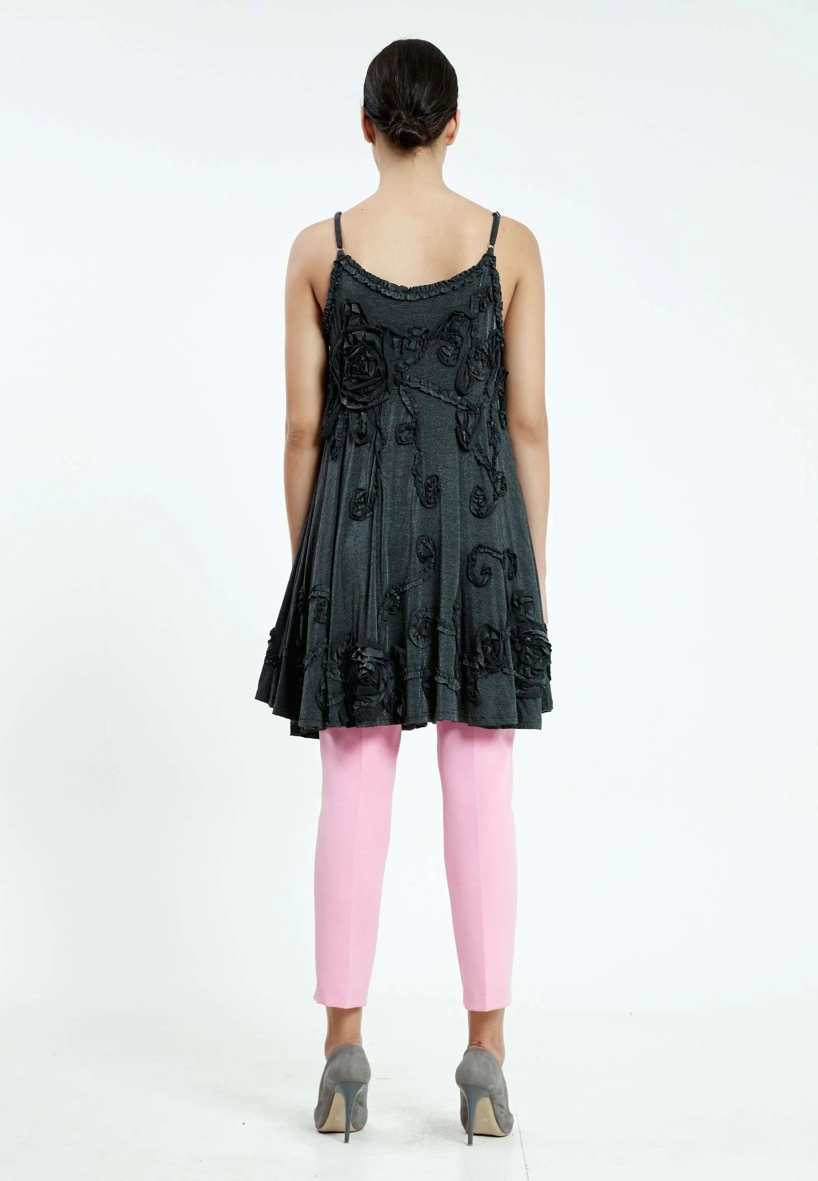 Sleeveless Solid Color Regular Blouse ser13273 - Image 8