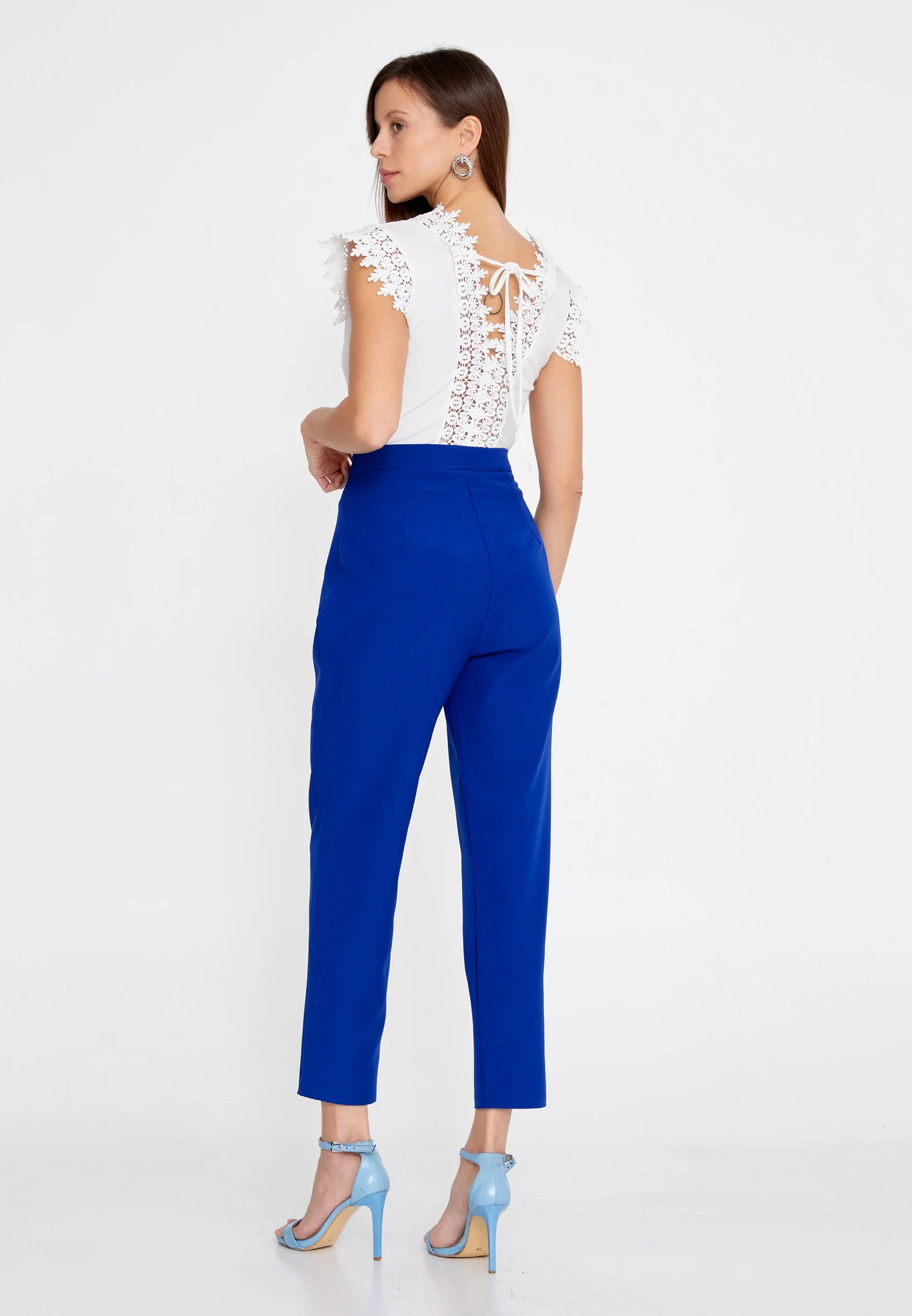 Sleeveless Solid Color Regular Bodysuit esl6901 - Image 7