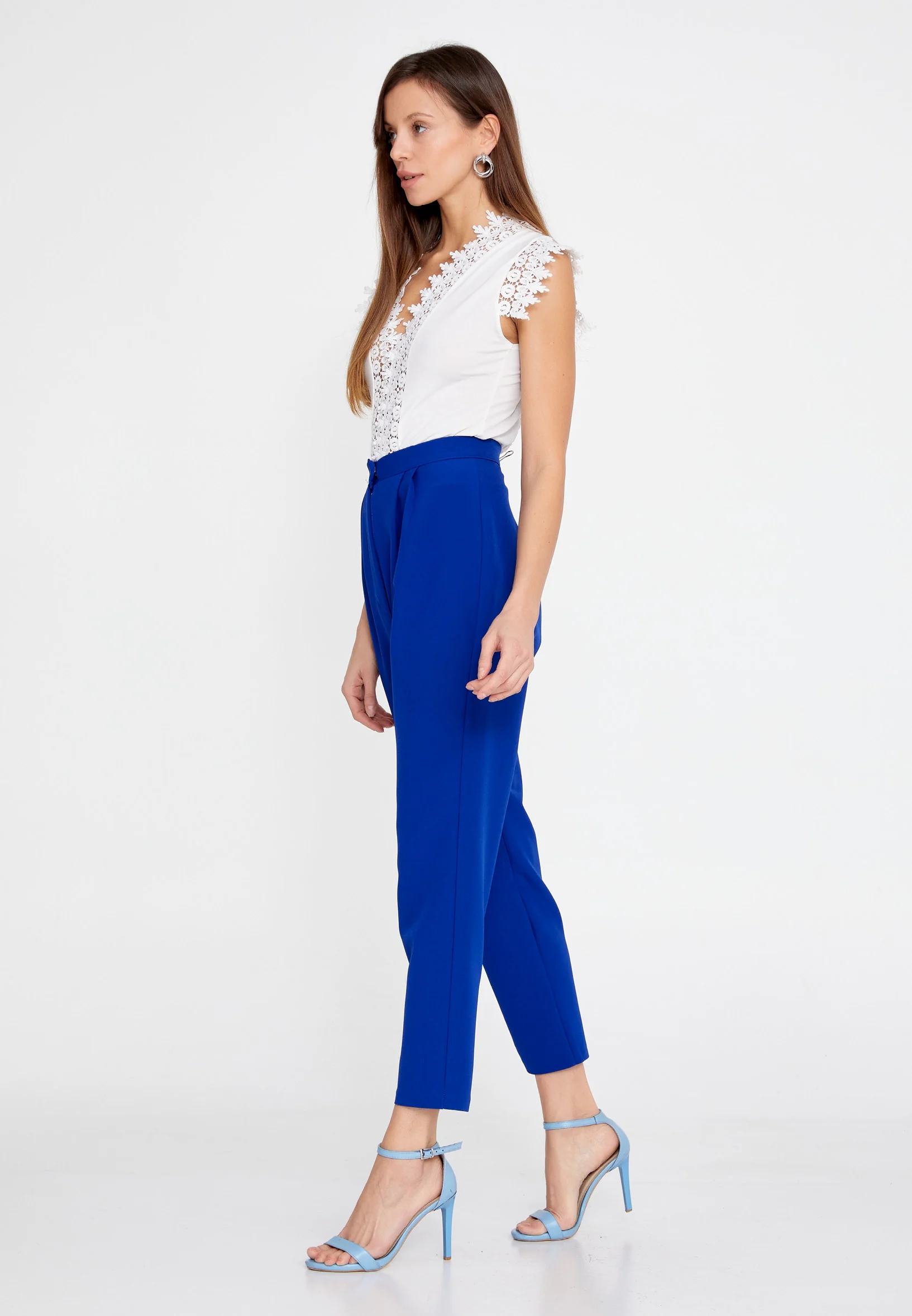 Sleeveless Solid Color Regular Bodysuit esl6901 - Image 8