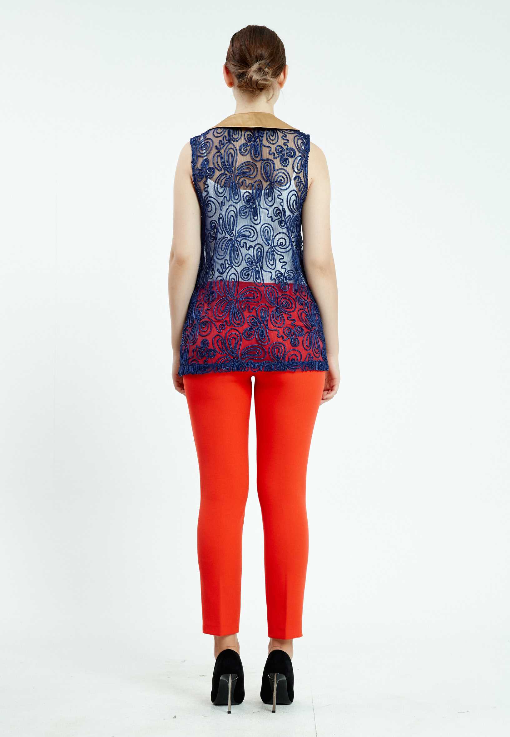 Sleeveless Solid Color Regular Vest ser20980 - Image 11