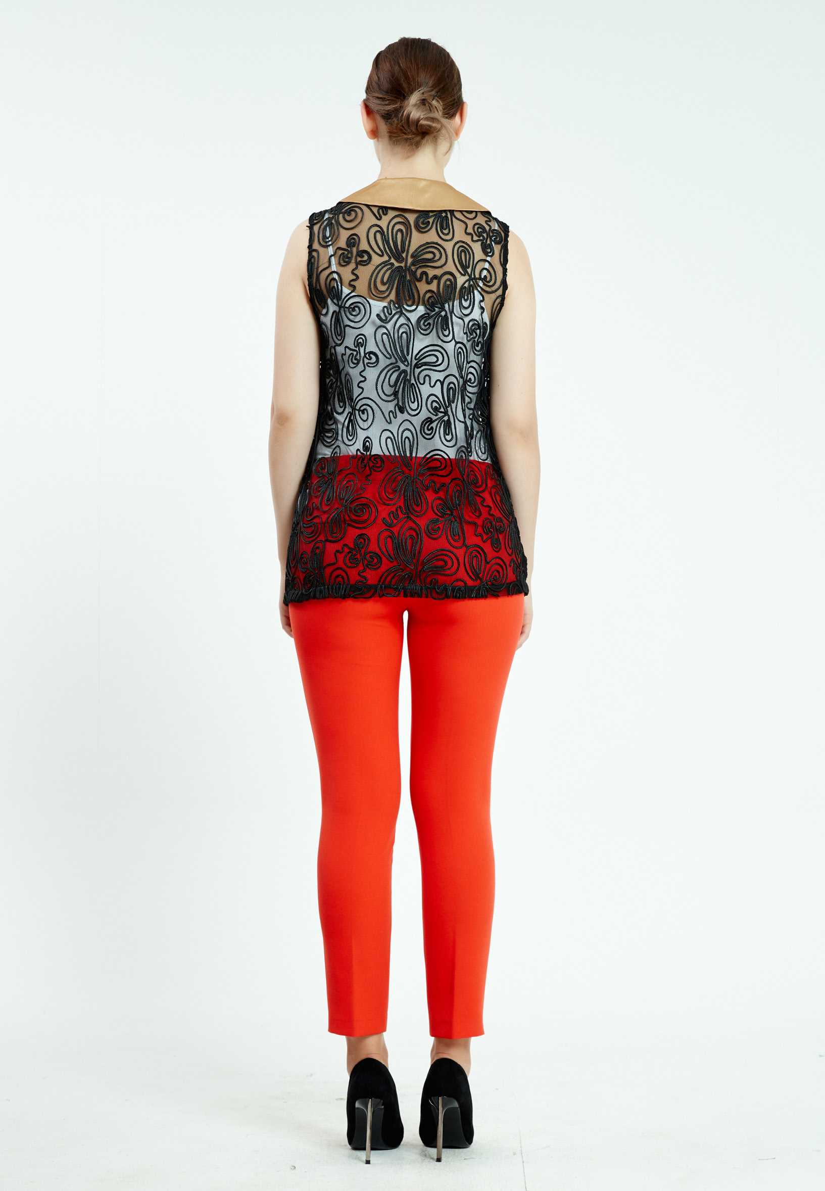 Sleeveless Solid Color Regular Vest ser20980 - Image 7