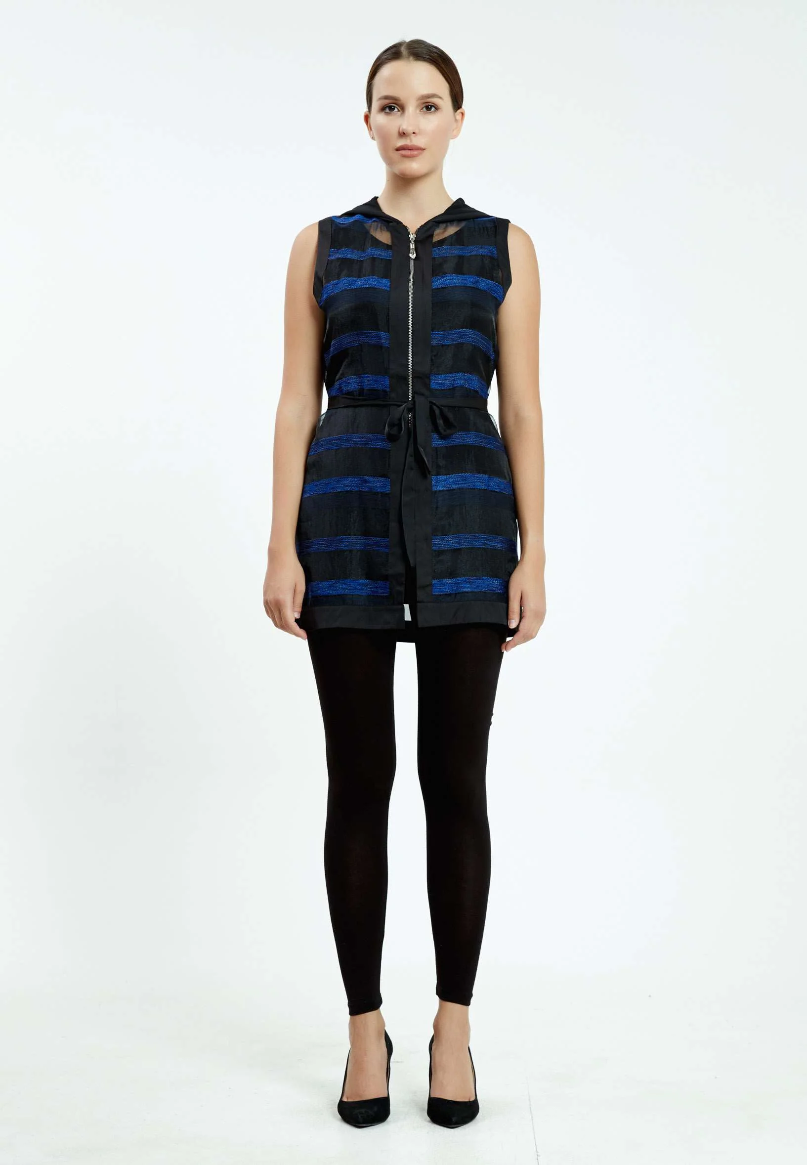Sleeveless Solid Color Regular Vest ser21438 - Image 2