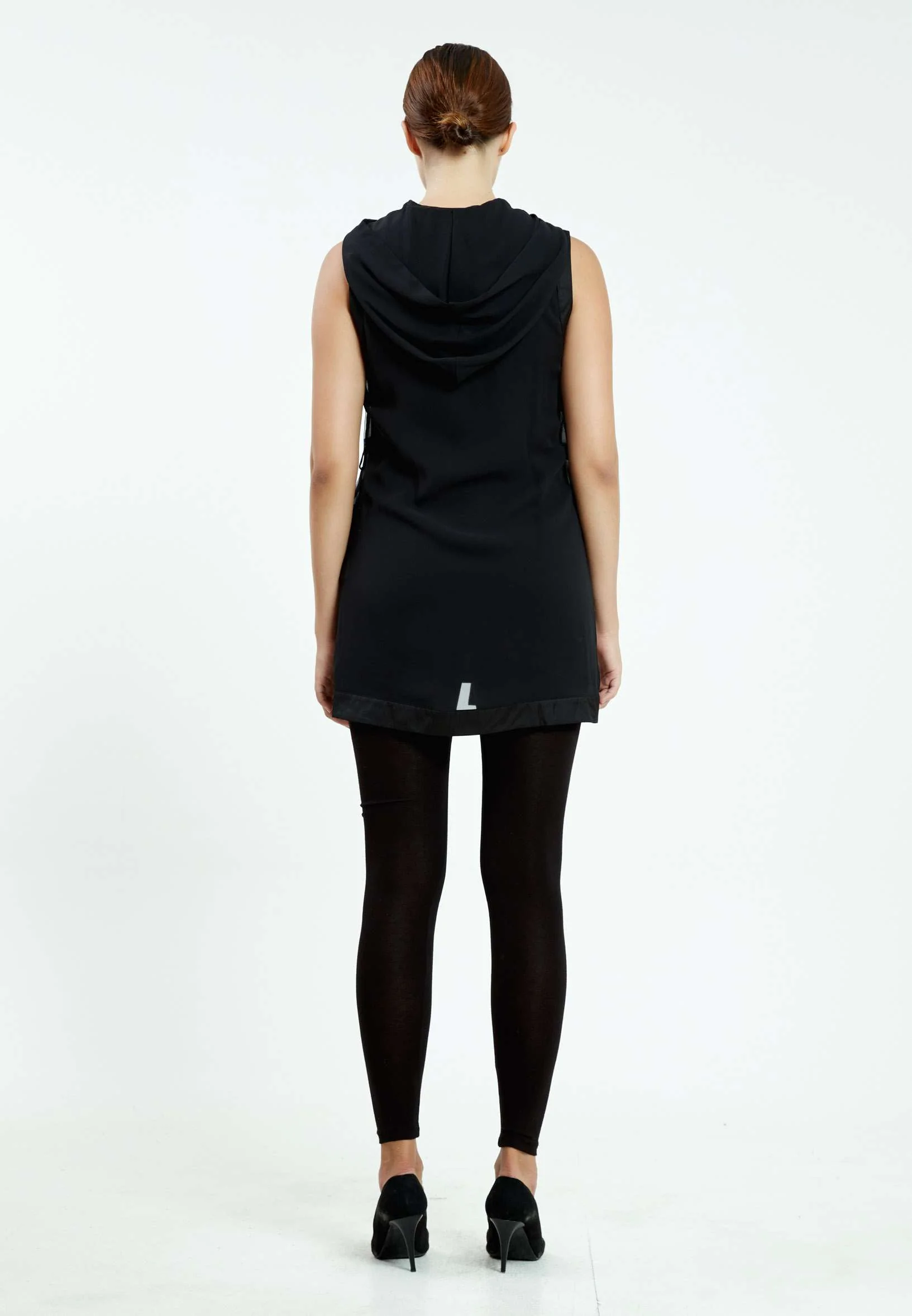 Sleeveless Solid Color Regular Vest ser21438 - Image 3