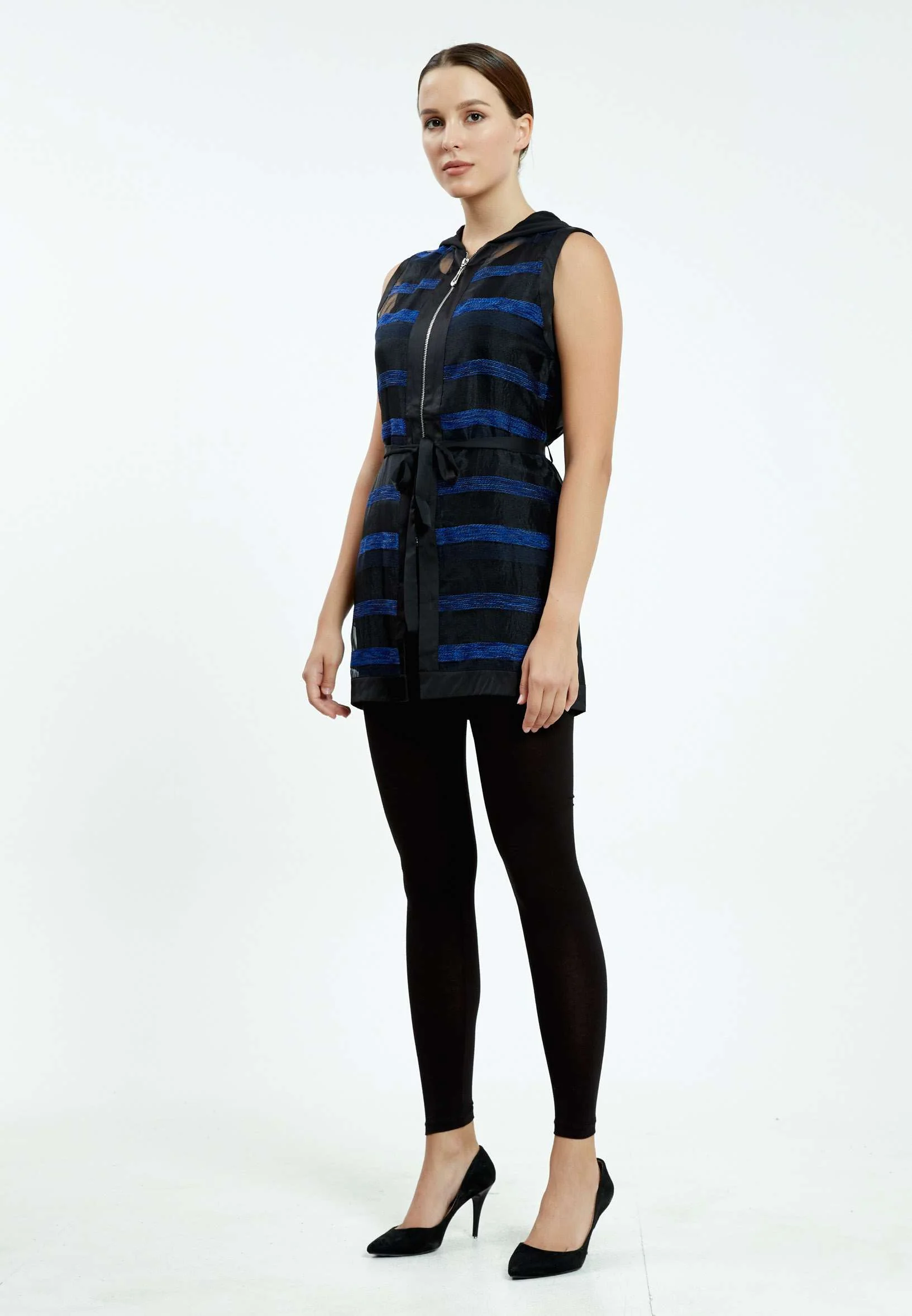 Sleeveless Solid Color Regular Vest ser21438 - Image 4