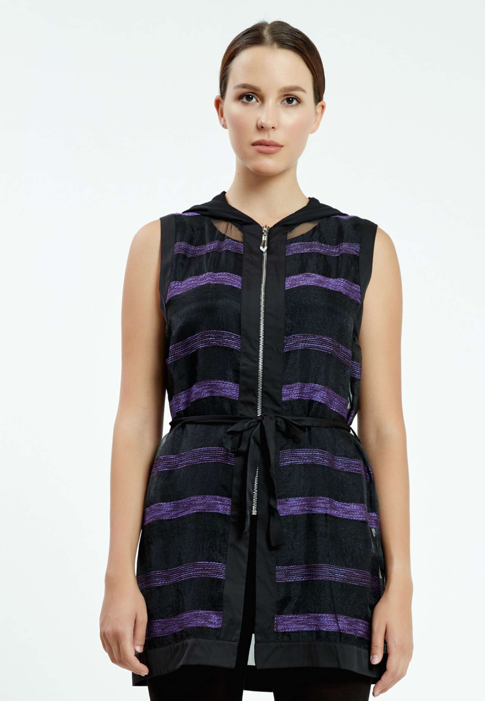 Sleeveless Solid Color Regular Vest ser21438 - Image 5