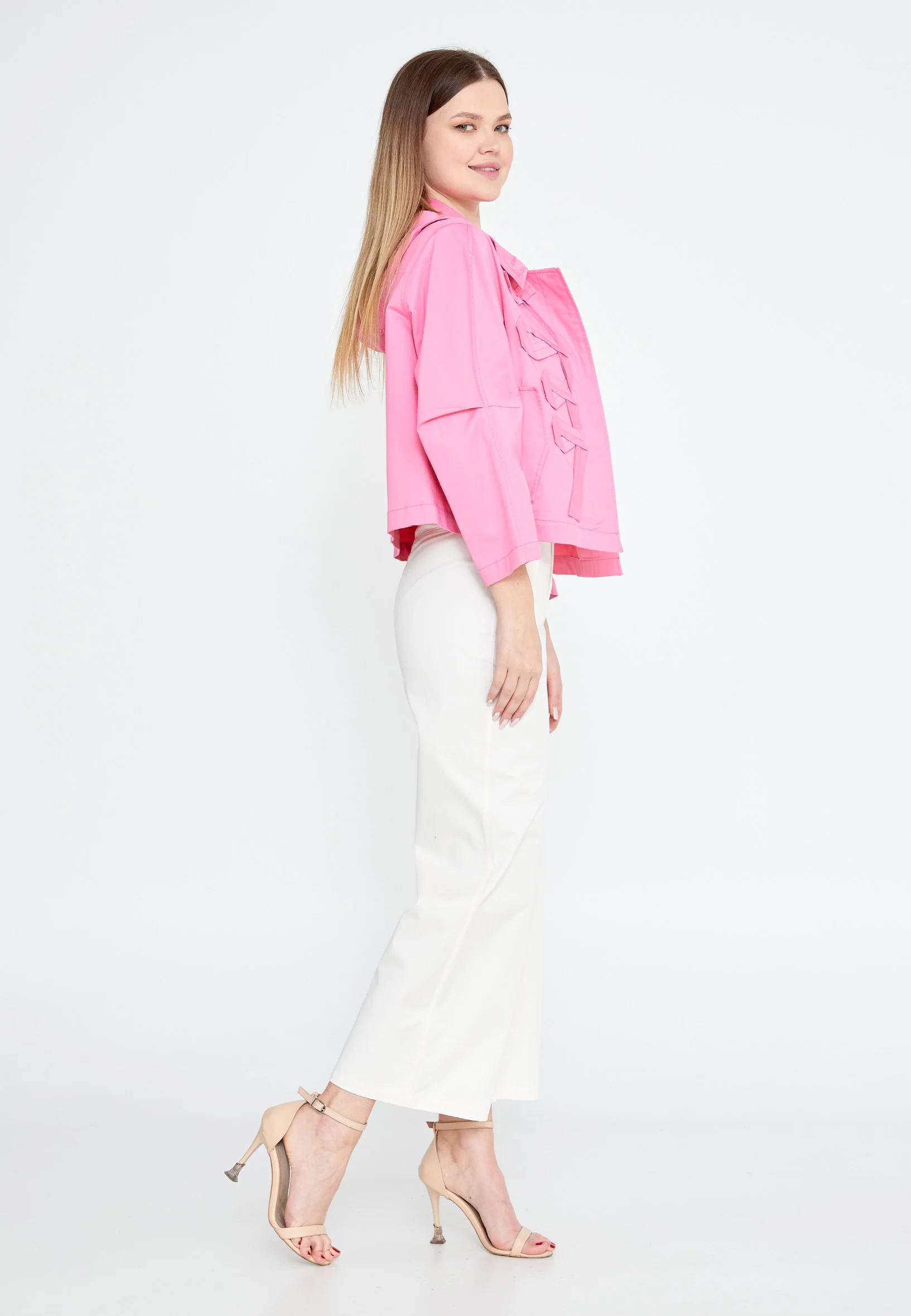 Solid Color Regular Raincoat ber23y8102 - Image 11