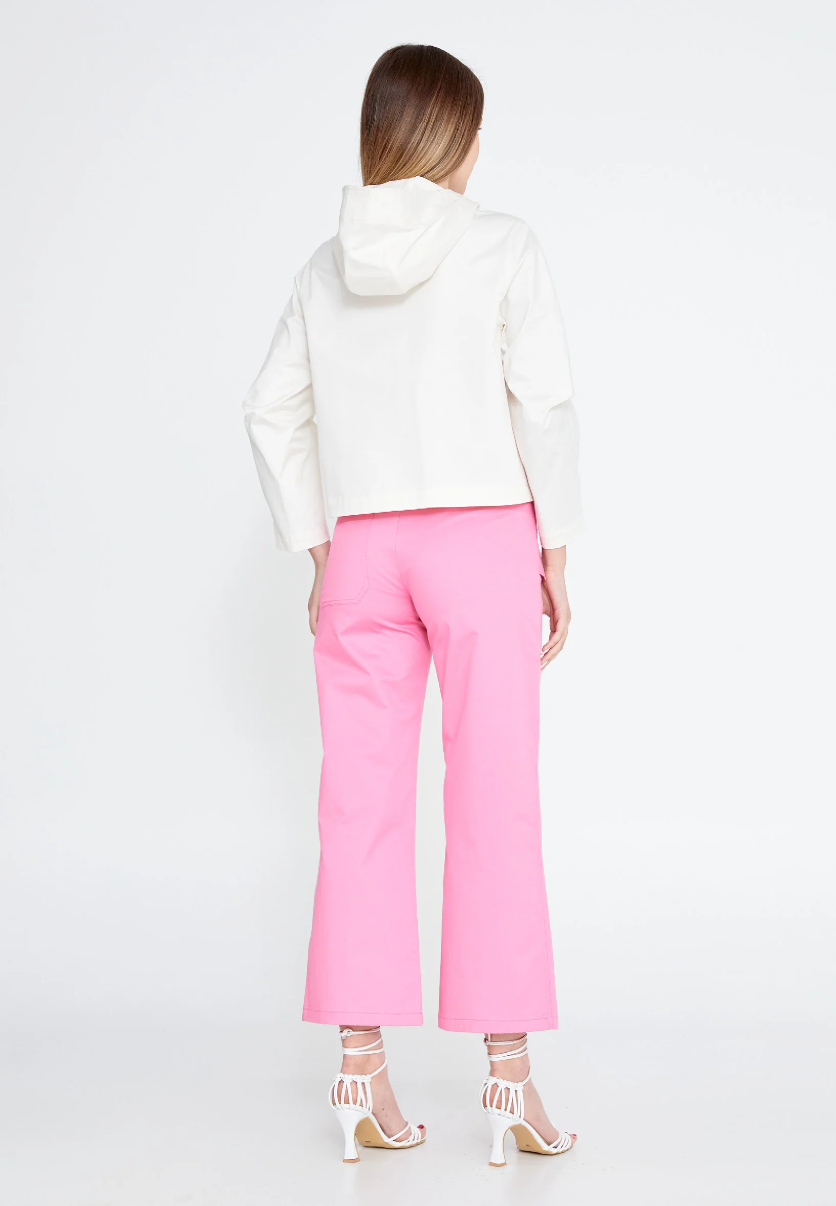 Solid Color Regular Raincoat ber23y8102 - Image 6