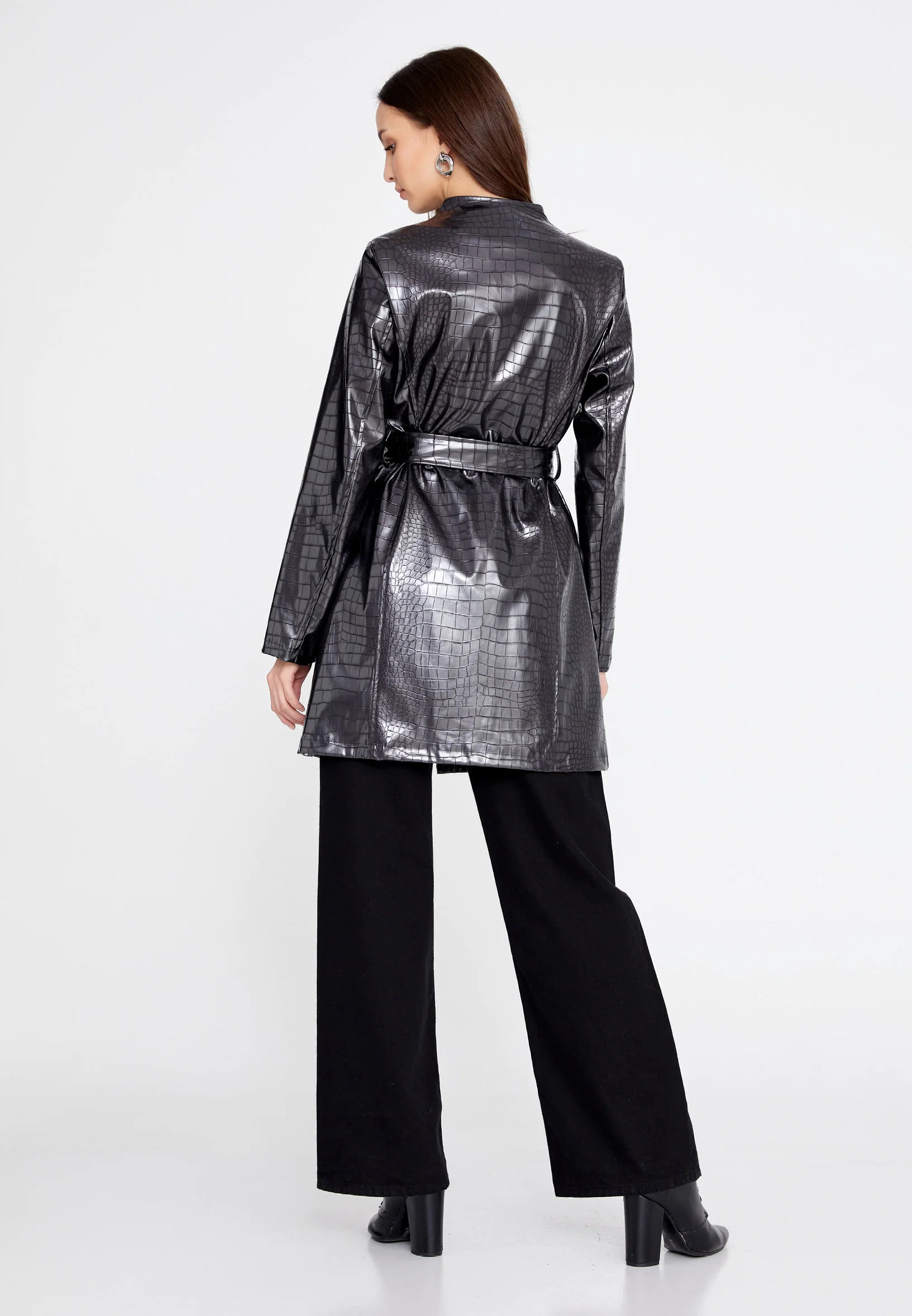 Solid Color Regular Raincoat eslzeg2391 - Image 4