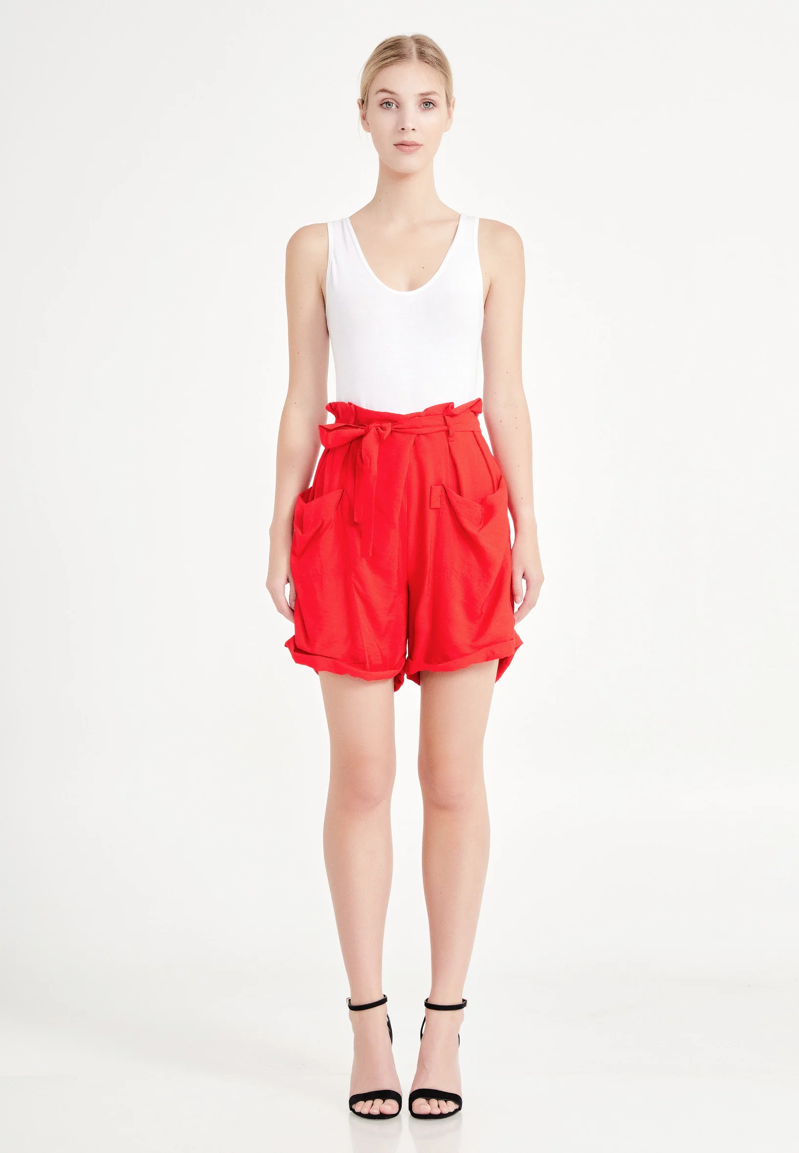 Solid Color Regular Shorts kmy20232 - Image 6