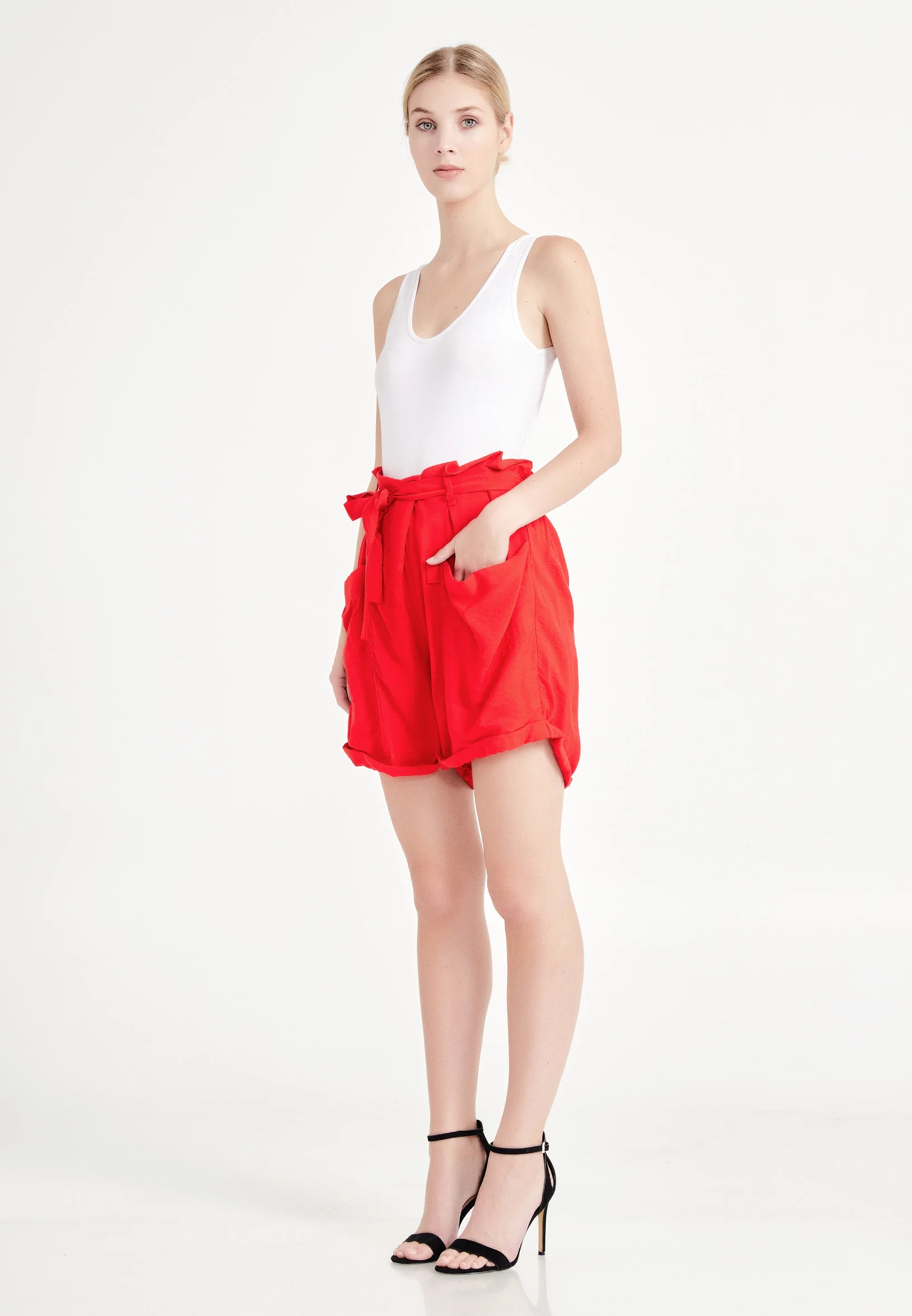 Solid Color Regular Shorts kmy20232 - Image 8