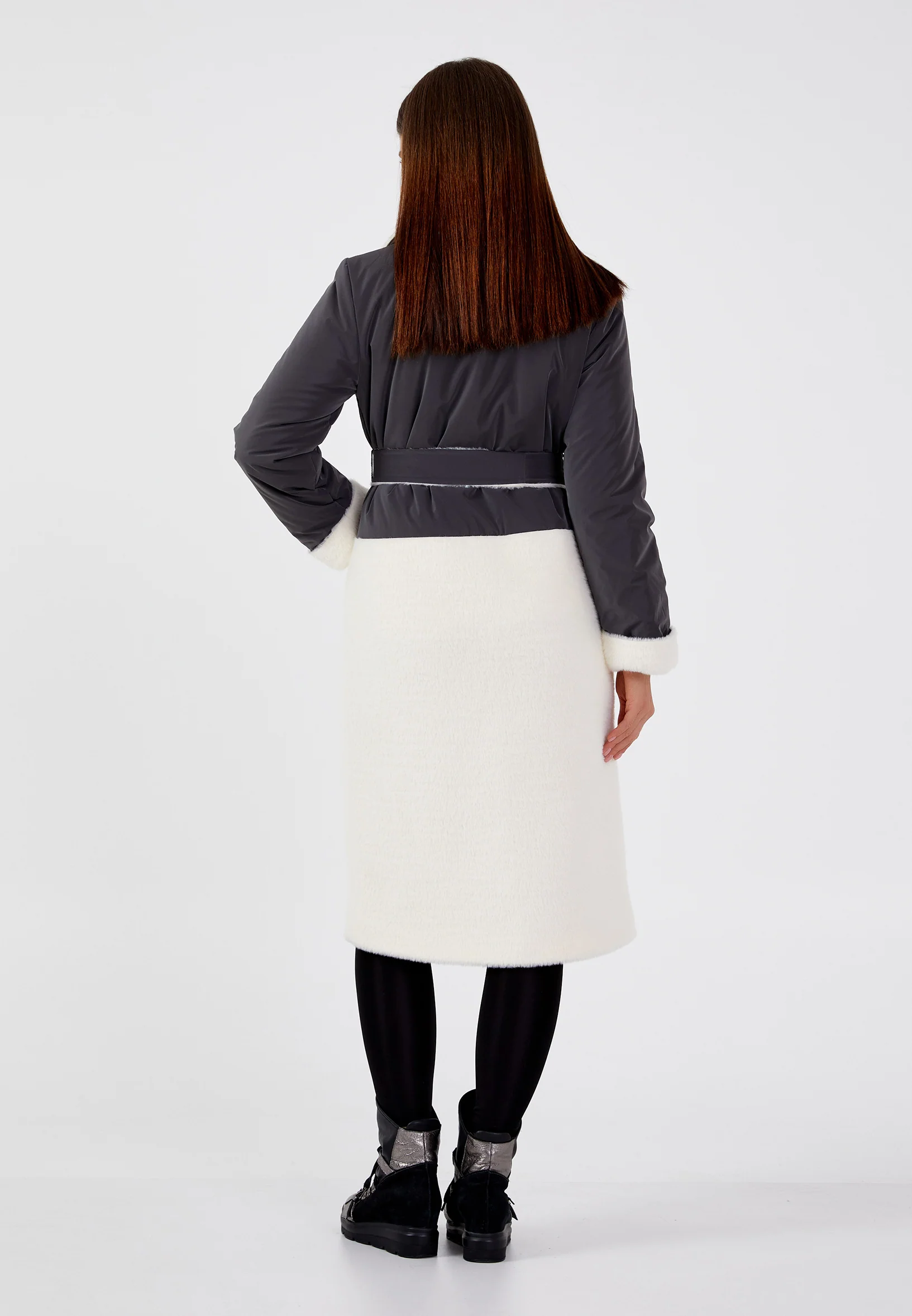 Wool Solid Color Regular Coat mml0508 - Image 29