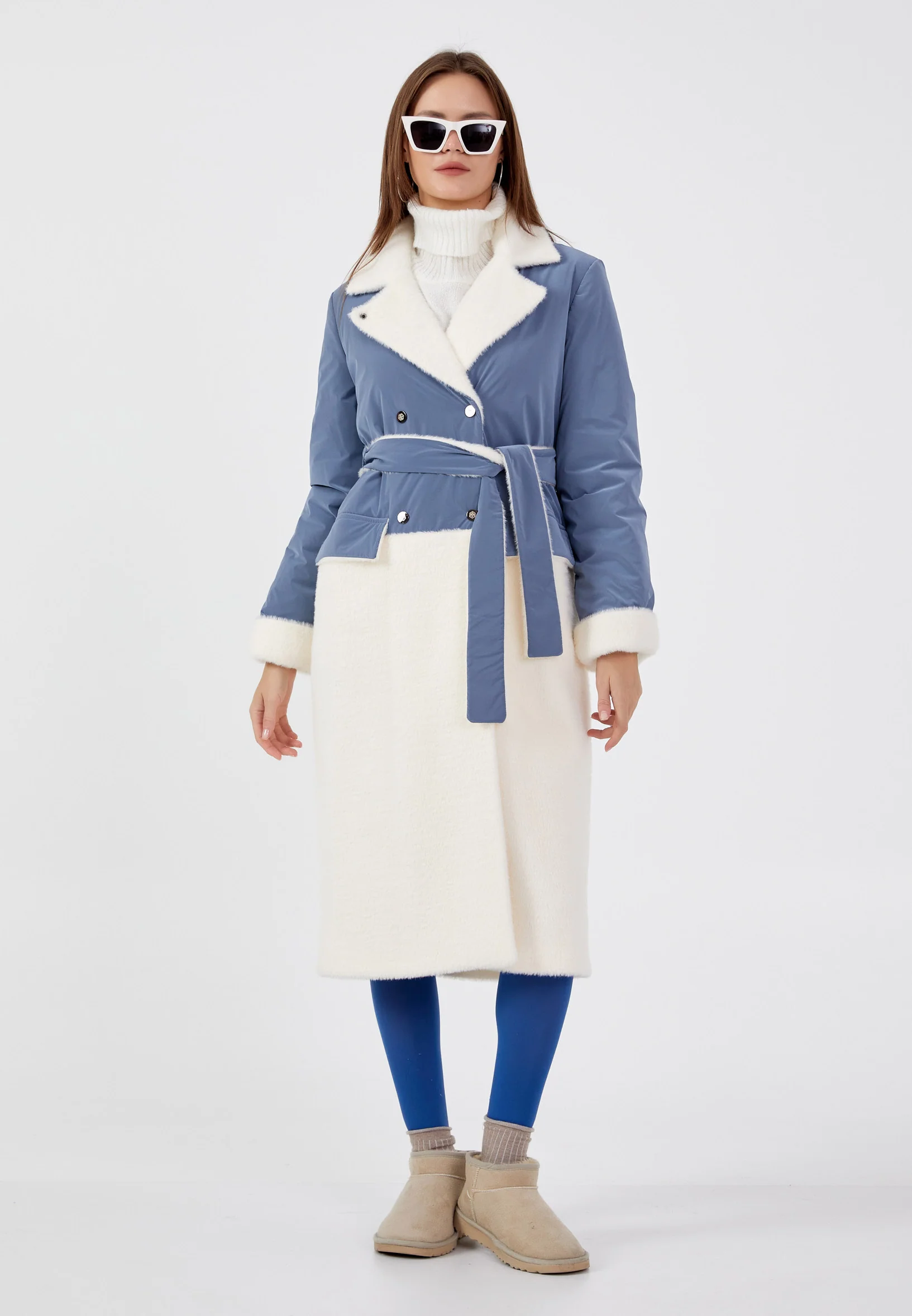 Wool Solid Color Regular Coat mml0508 - Image 34